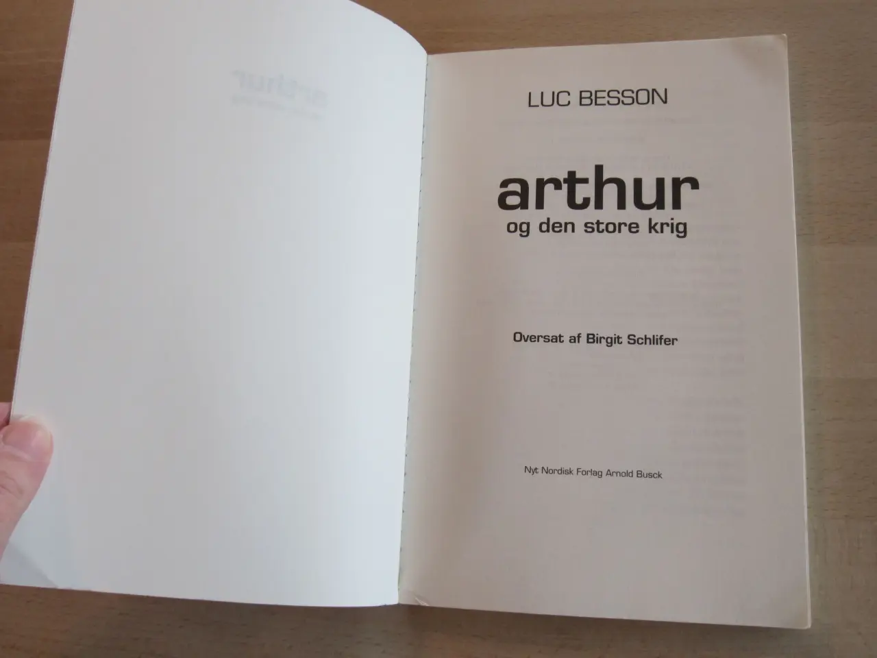 Billede 4 - Bog - Arthur og den Store Krig af Luc Besson