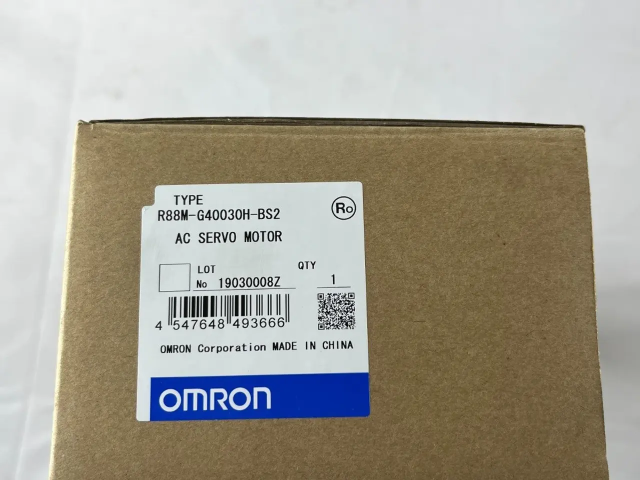 Billede 8 - Omron R88M-G40030H-BS2 AC servomotor 400W 200V w/