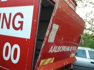Flytte Lastbil komplet eller kun kasse og læssebag