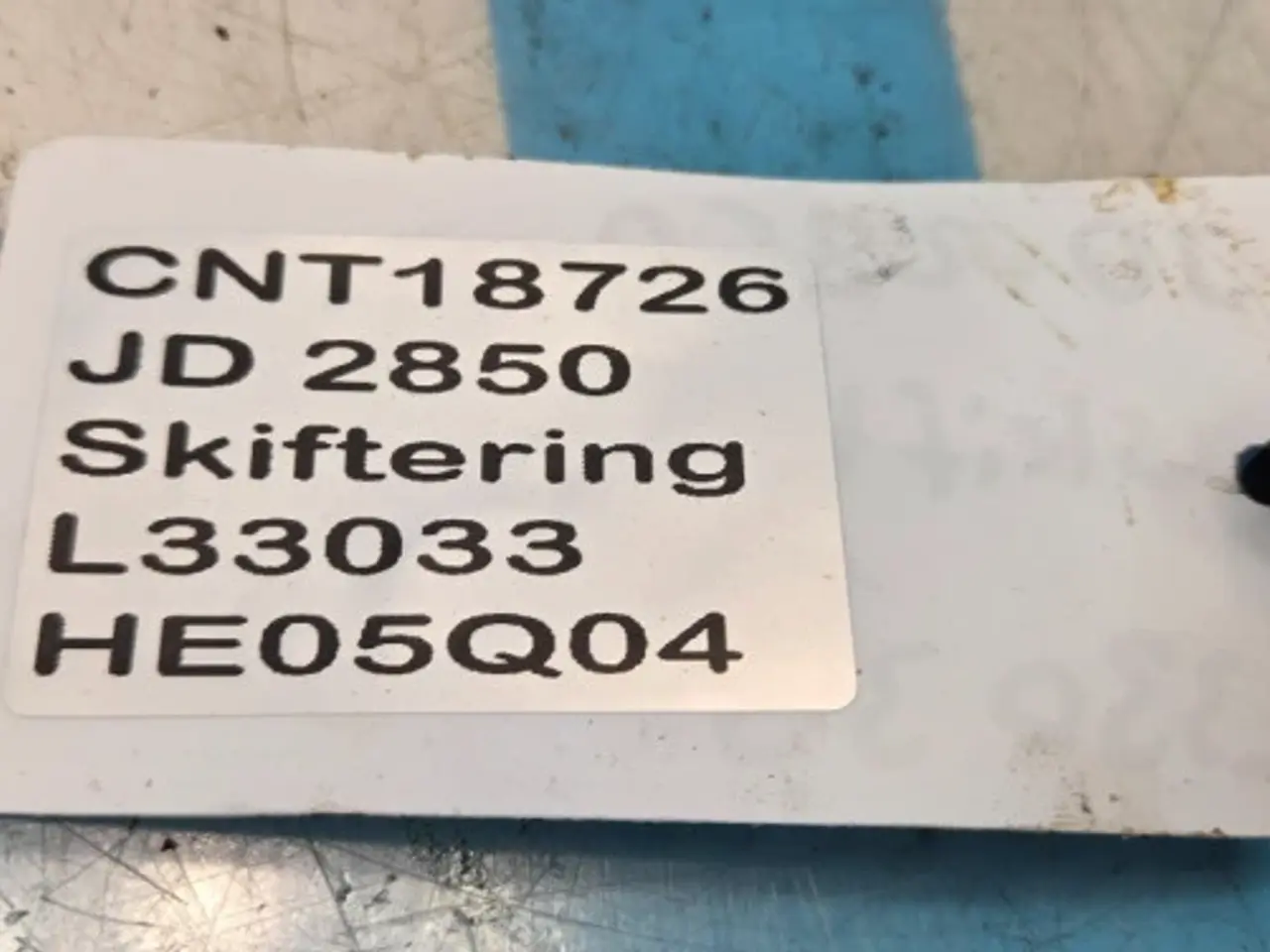 Billede 11 - John Deere 2850 Skiftering L33033