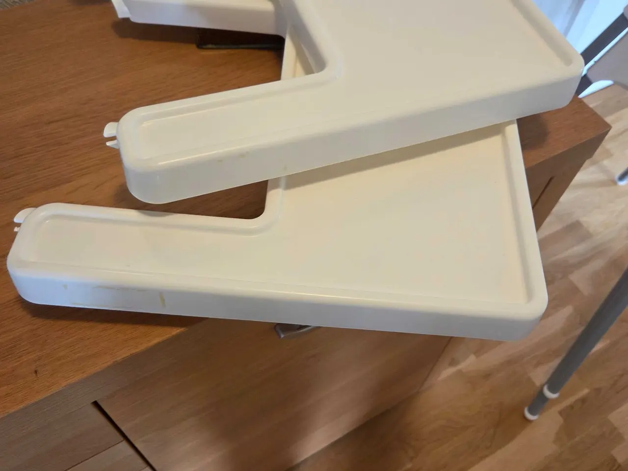 Billede 2 - 2 stk. Ikea højstole med bakker. Som nye