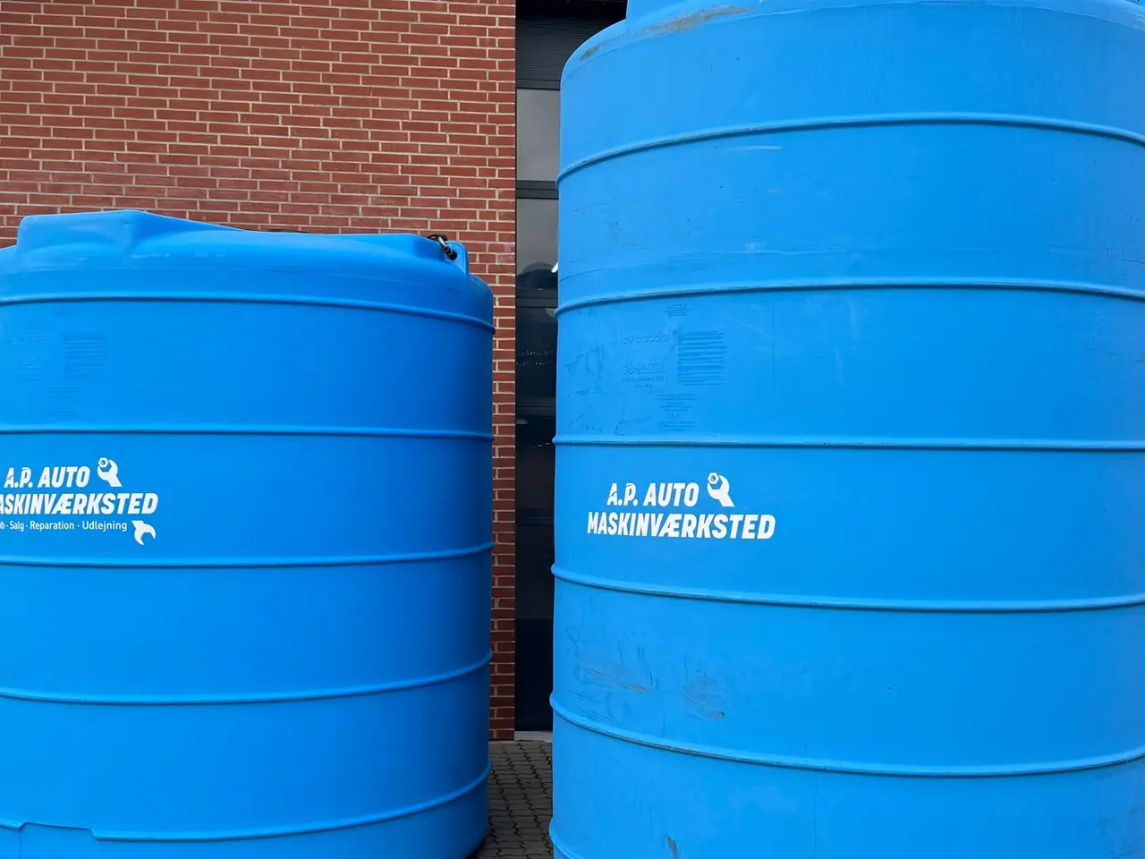 Billede 1 - - - - 10.000l vand tank - sprøjtetank