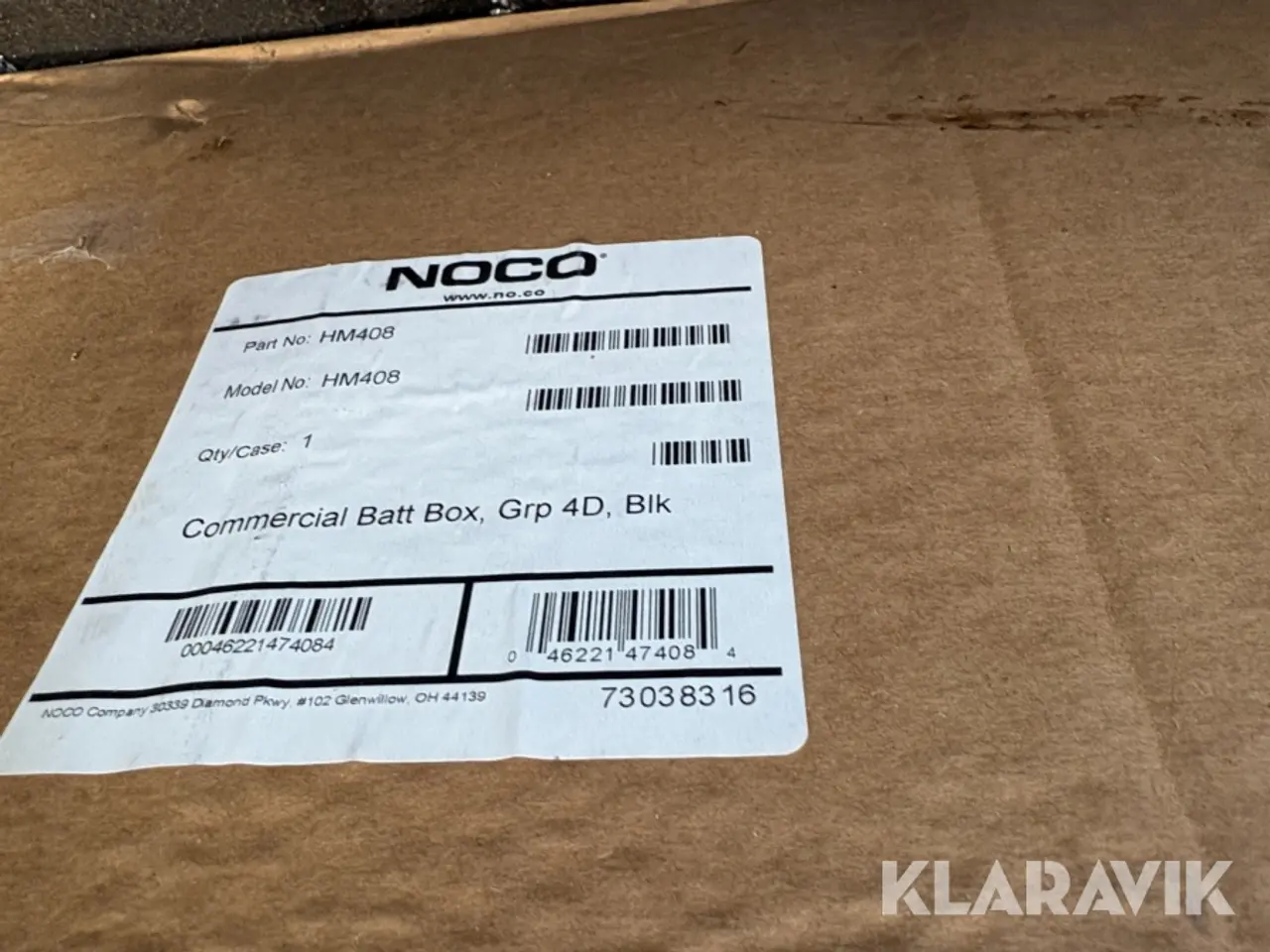 Billede 5 - Batterikasser Noco HM408/Dual 8D - 2 styk
