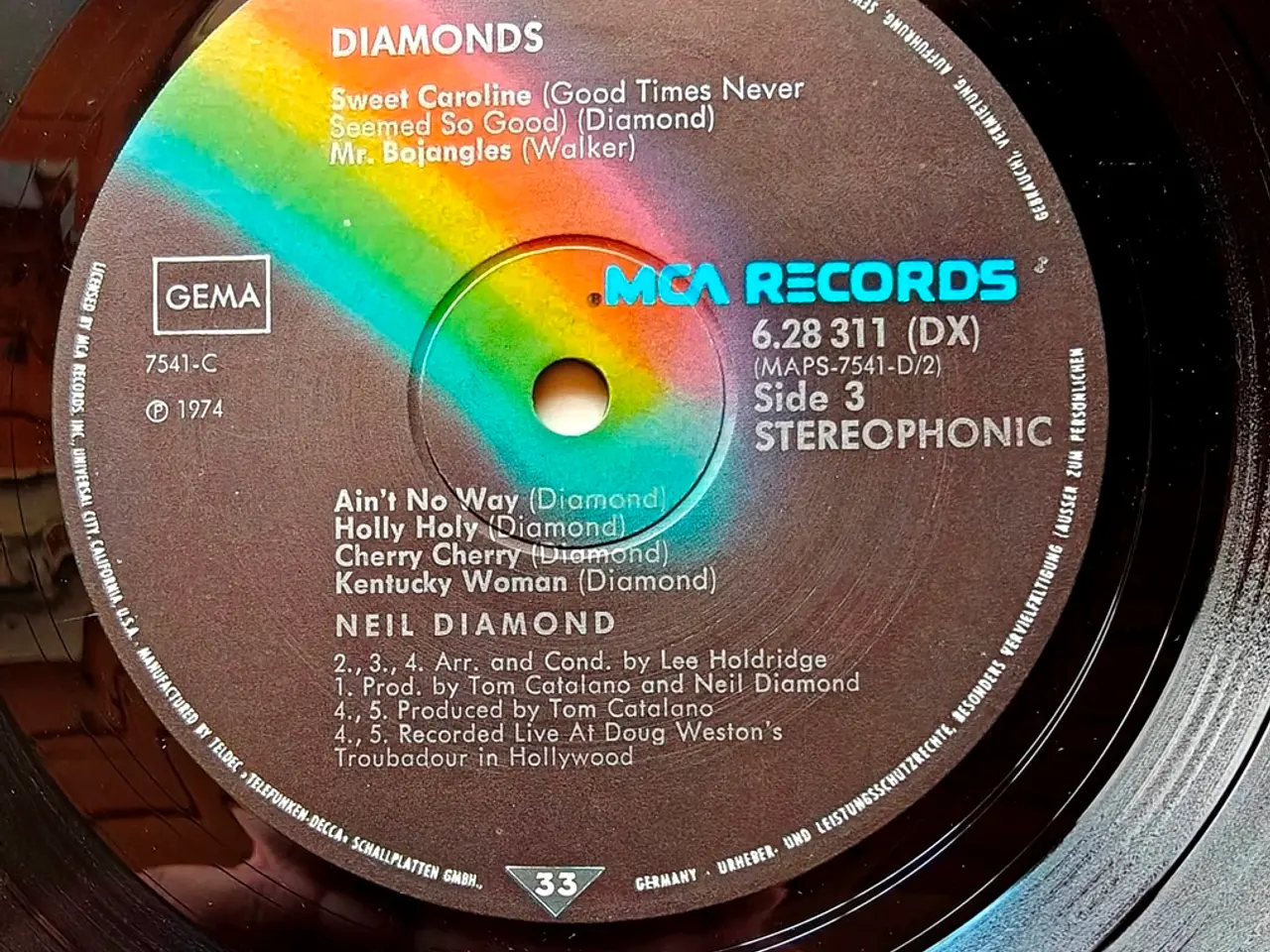 Billede 5 - LP, Neil Diamond – Diamonds