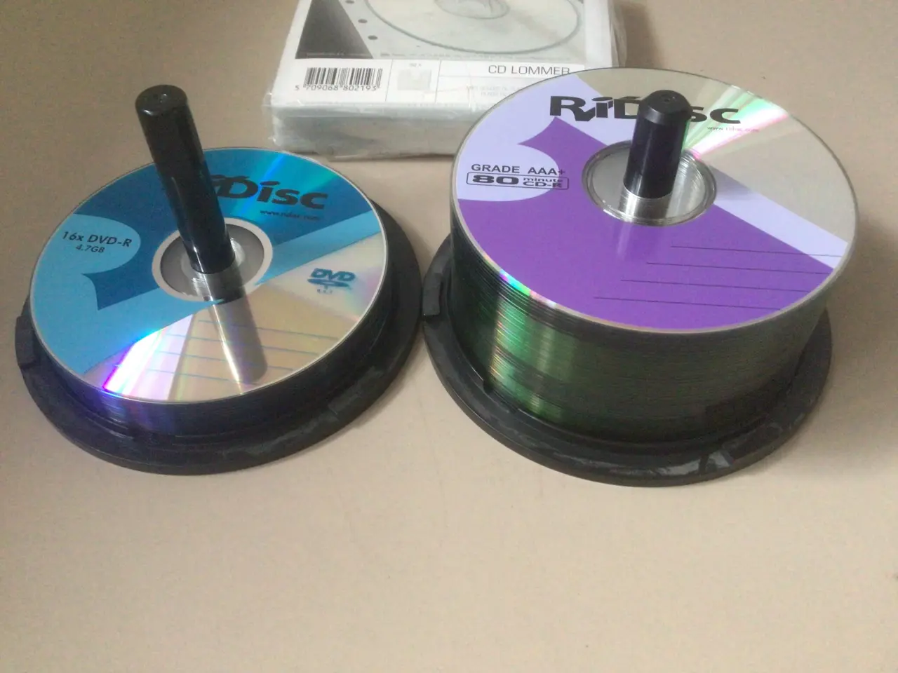 Billede 1 - Ridisc brændbare cd’er
