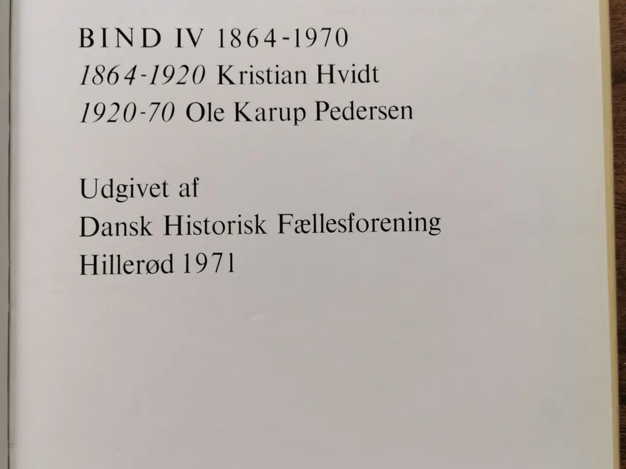 Billede 6 - Danmark historisk billedbog 1-4