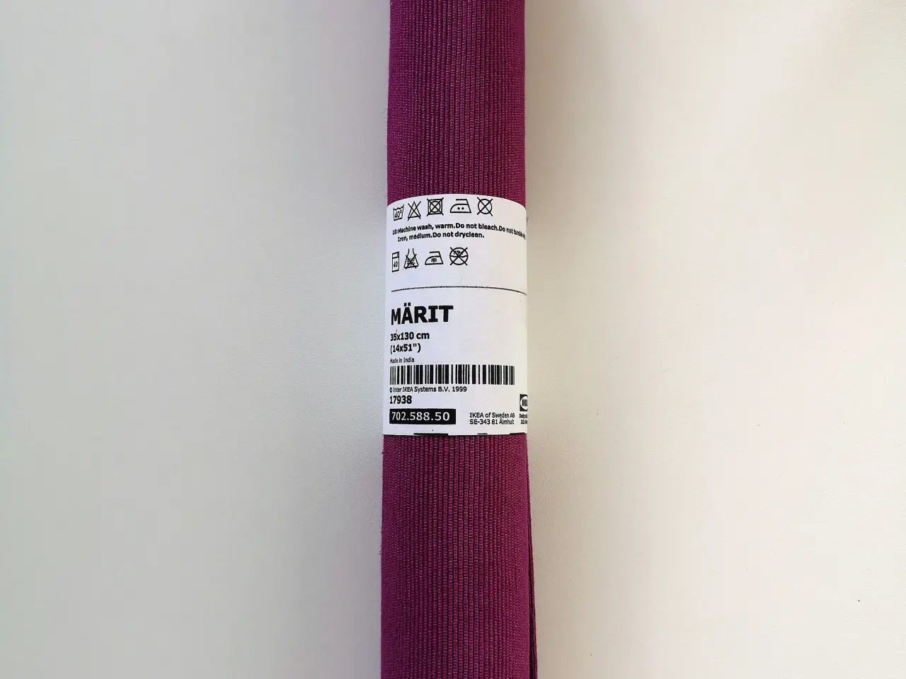 Billede 1 - Ny IKEA MÄRIT bordløber, violet / lilla, 35x130 cm