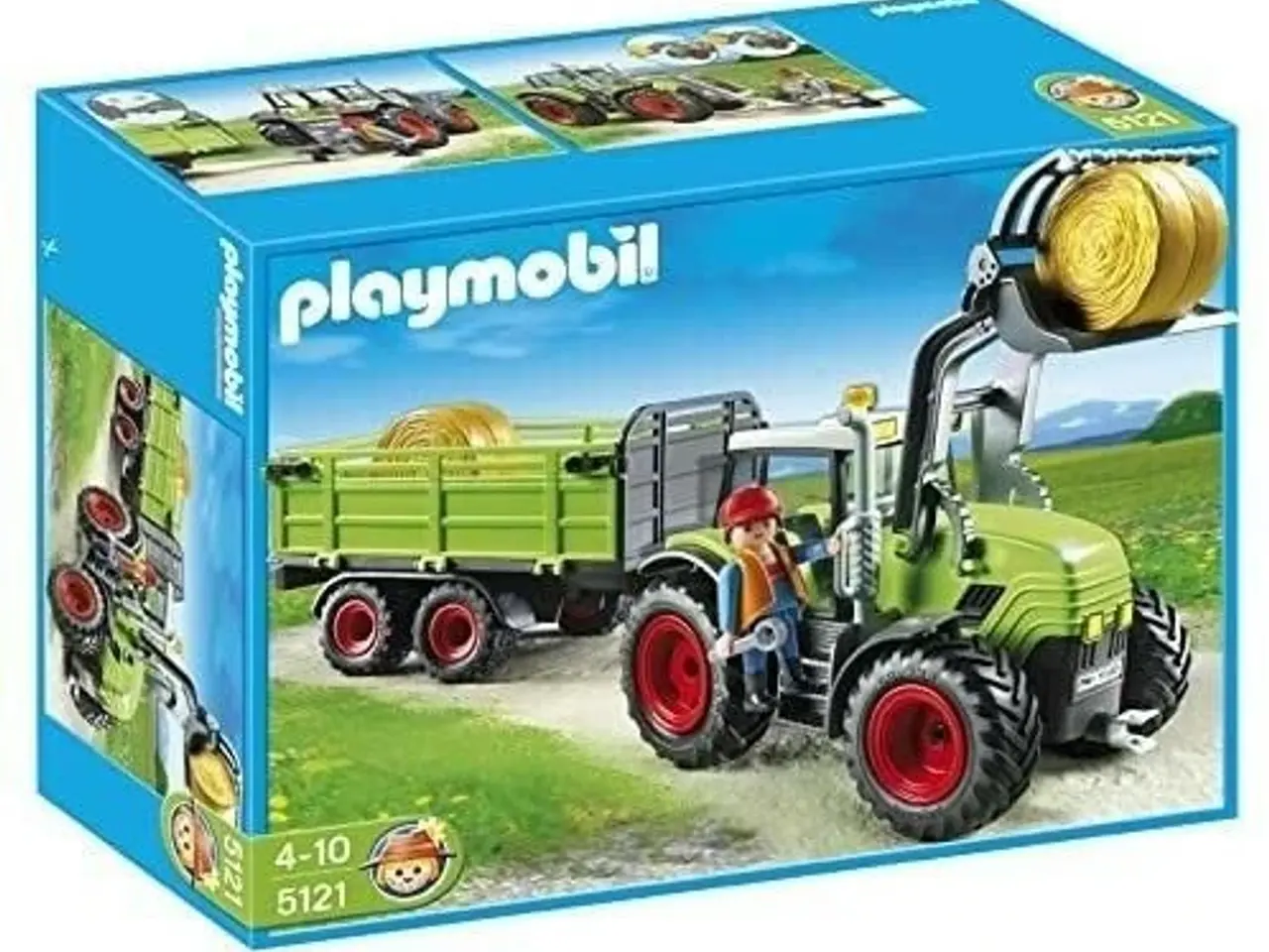 Billede 4 - NEDSAT - Farm Traktor med anhænger