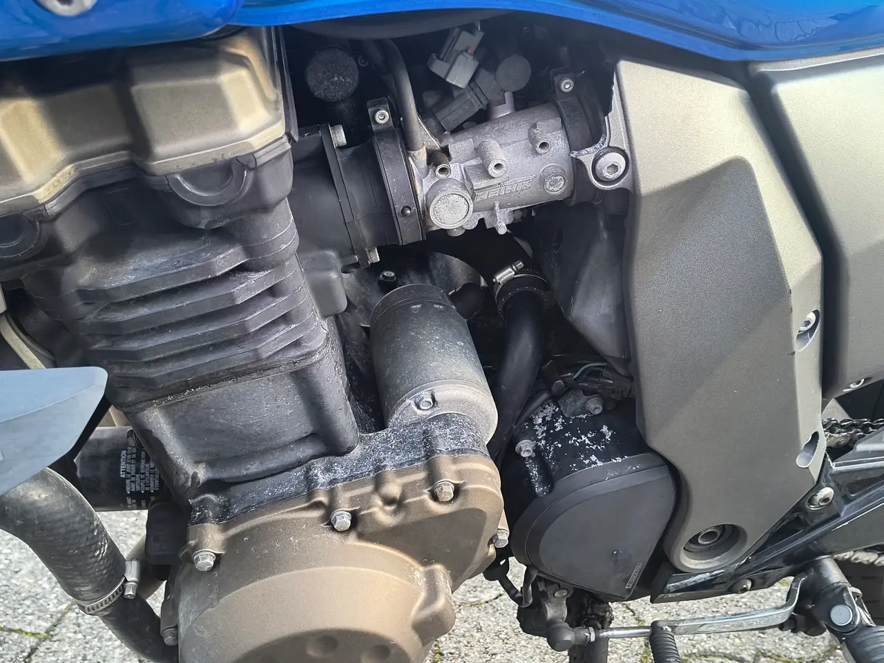 Billede 3 - Kavasaki Z750, blå