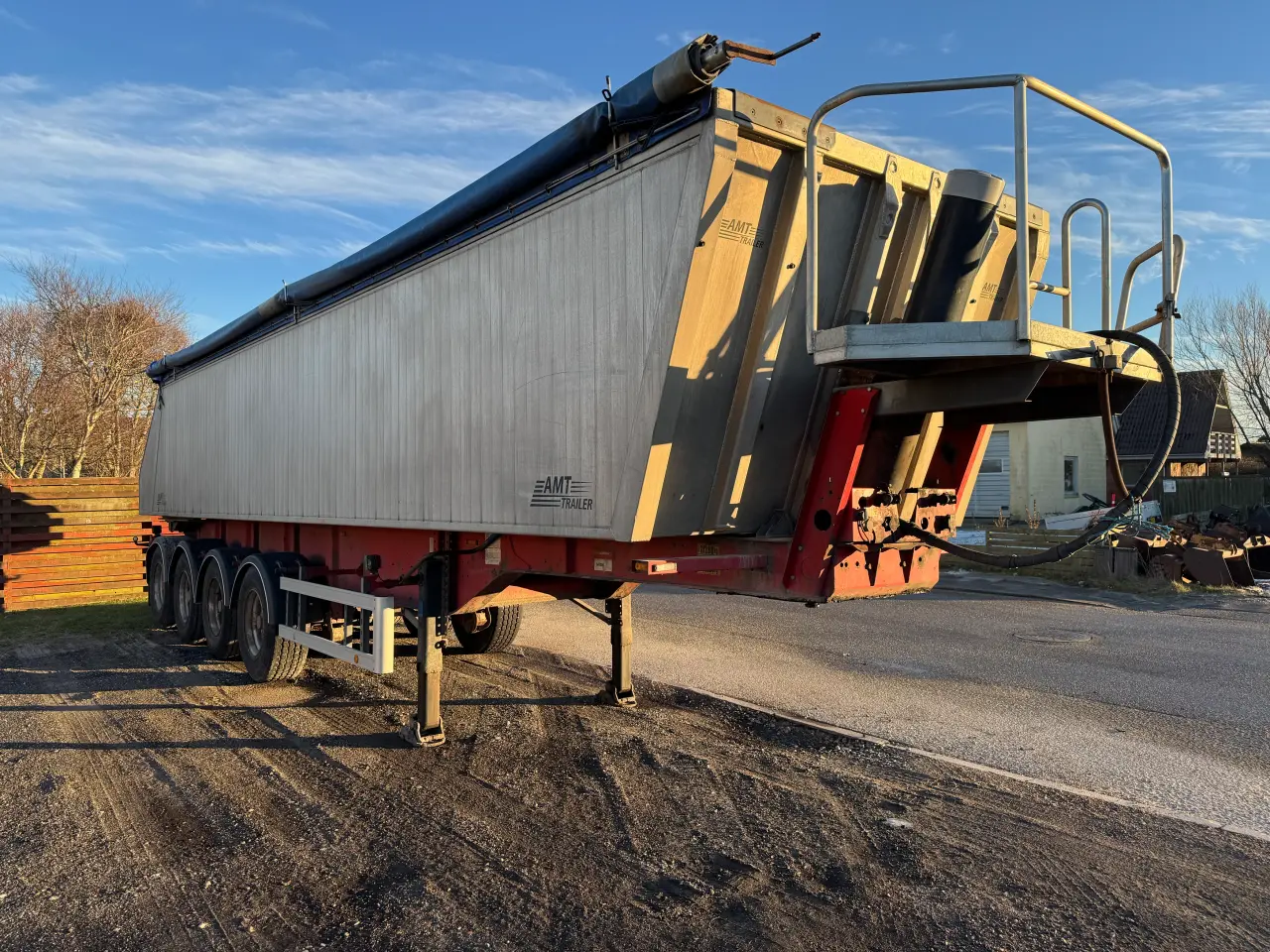 Billede 3 - AMT Tiptrailer 4 aksler