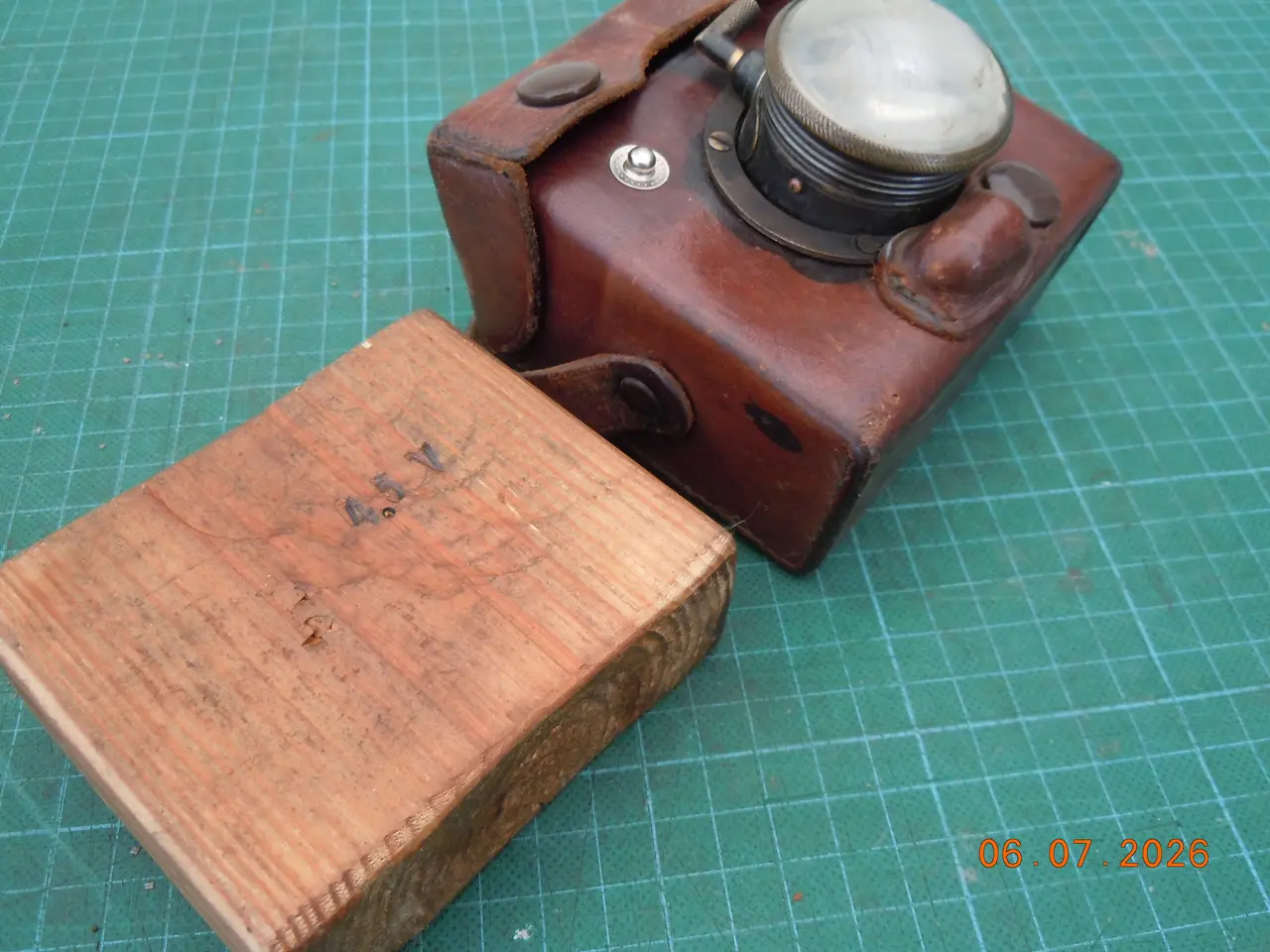 Billede 8 - Feltlygte M-1915, Dansk, Lavet på Hærens Tøjhus.