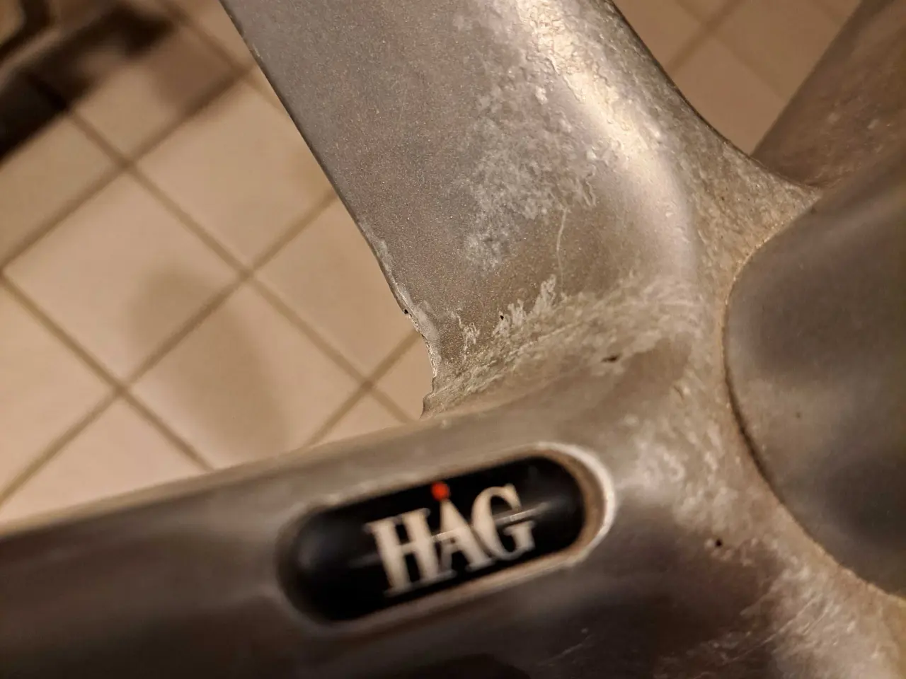 Billede 3 - Håg stol uden ryglæn. 5 hjul