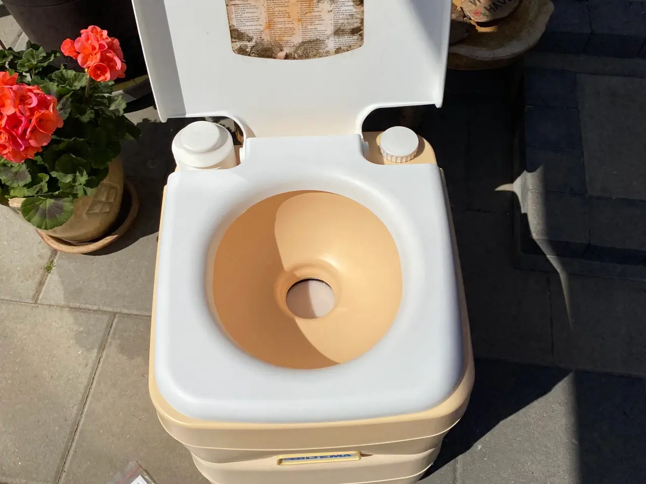 Billede 2 - Toilet, som nyt Transporttabel