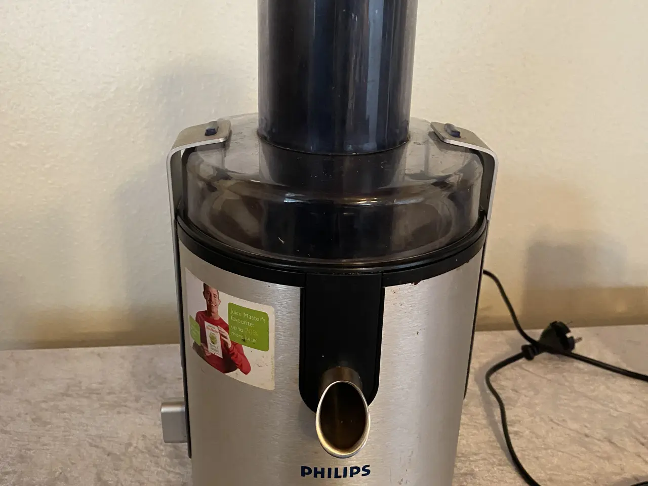 Billede 4 - Philips saftpresser i rustfrit stål med stor påfyl