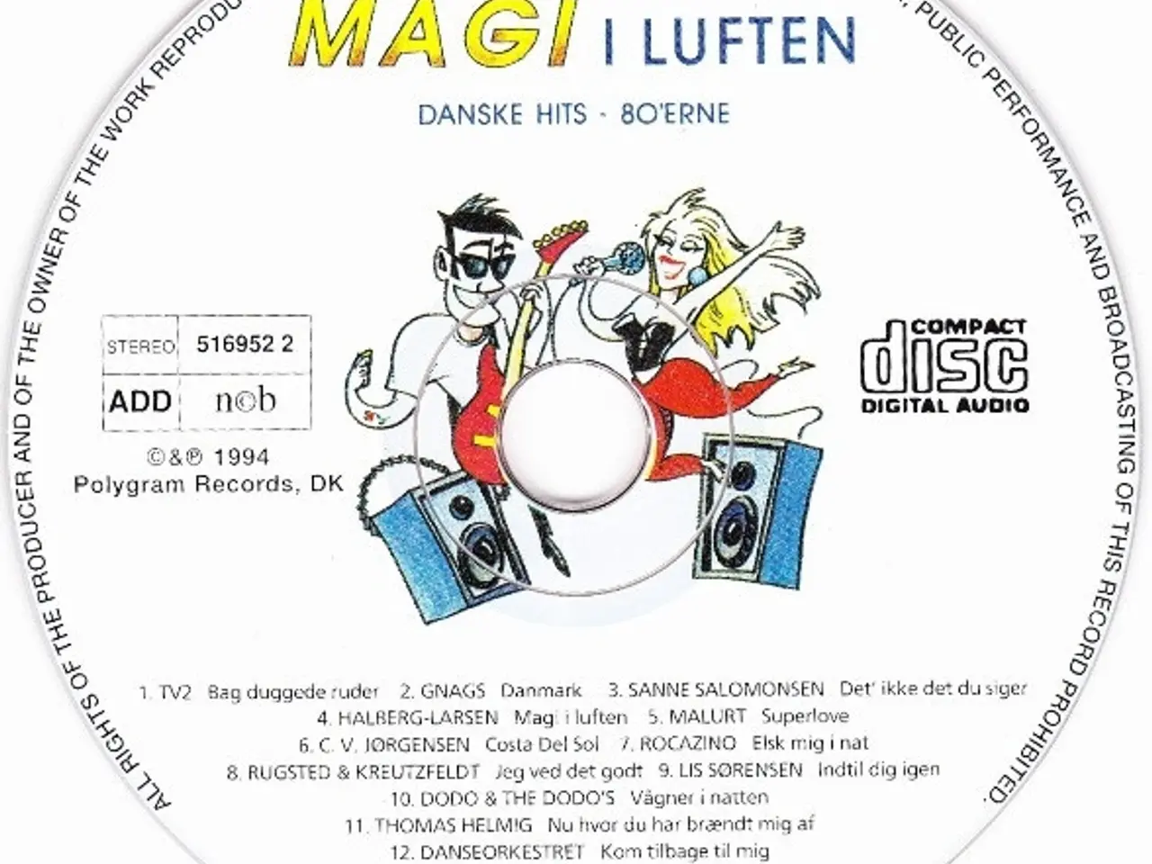 Billede 3 - Diverse kunstnere – Magi I Luften – CD
