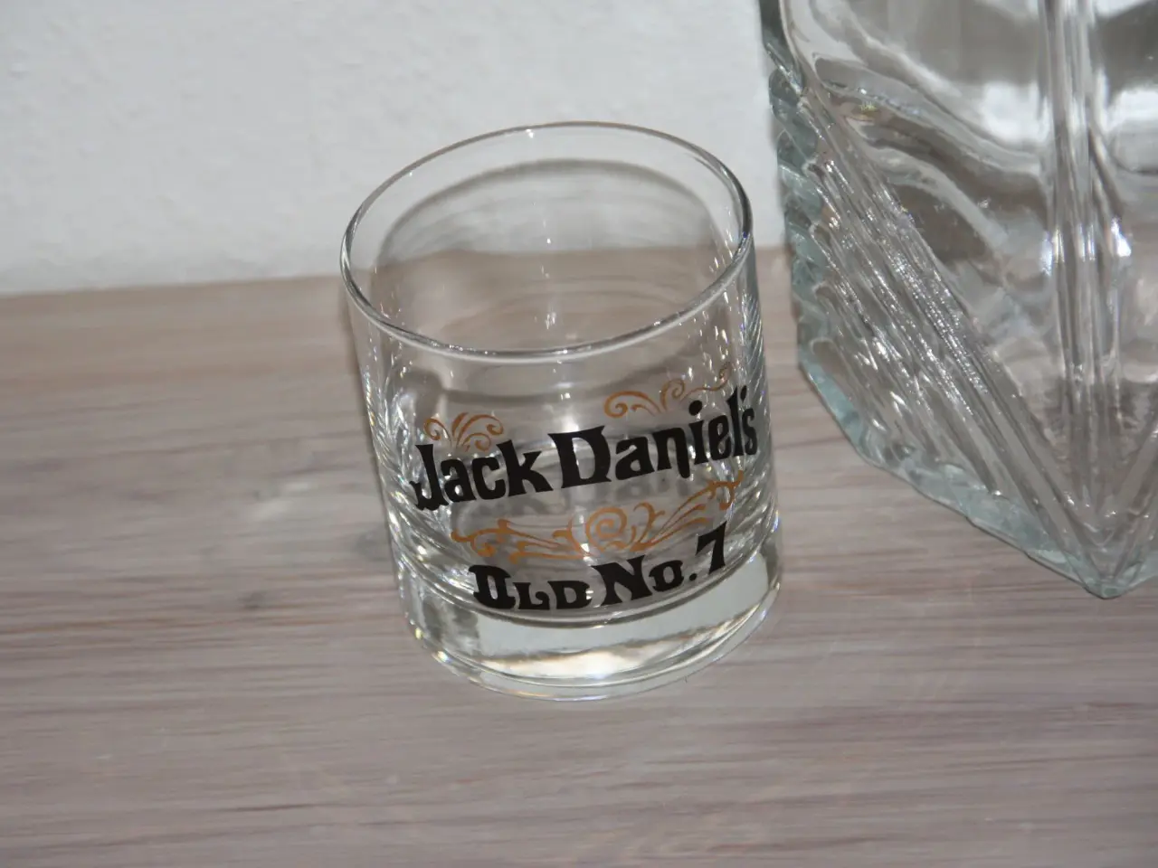 Billede 2 - Whisky karaffel med 2 whisky glas