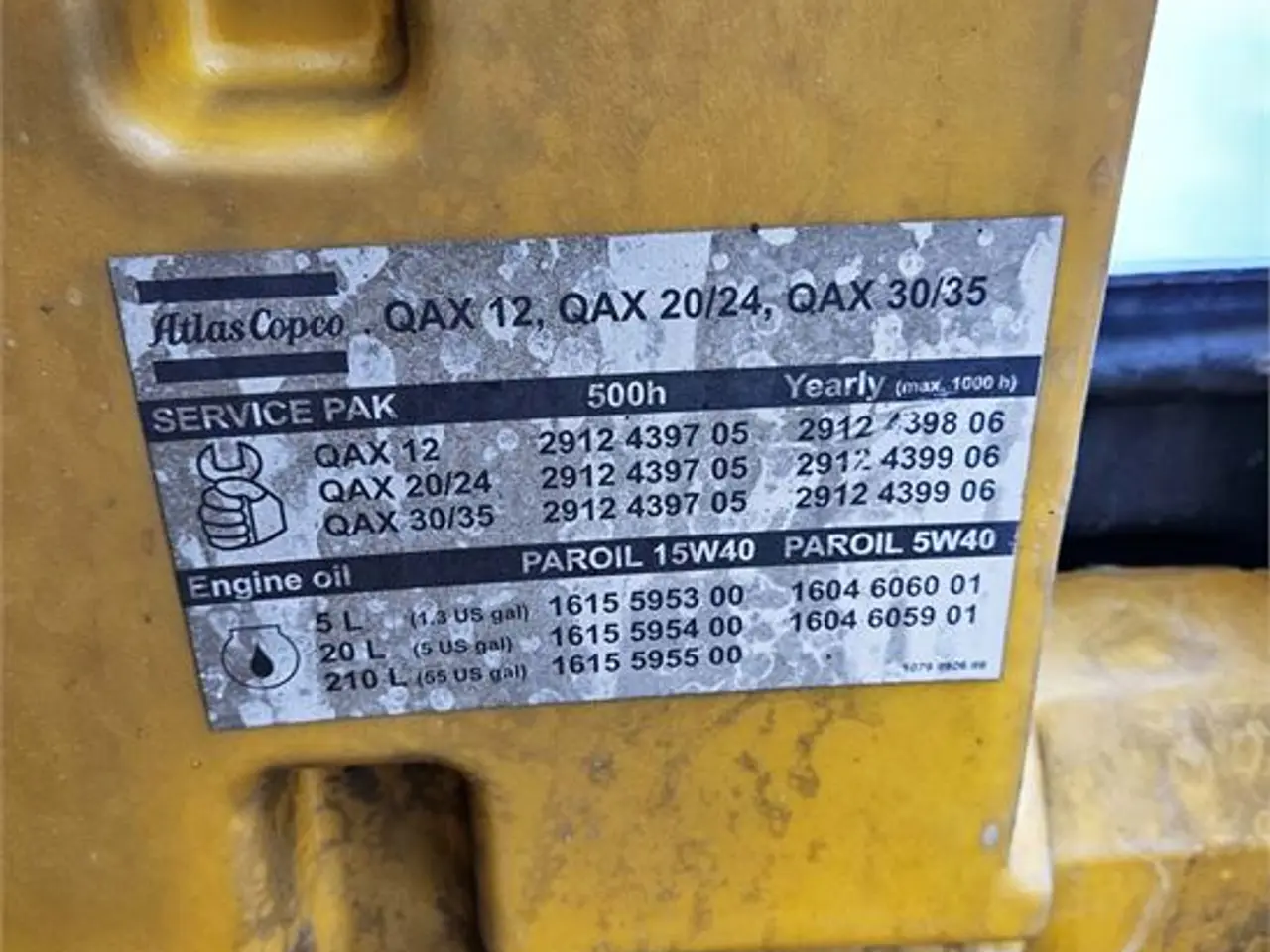 Billede 26 - Atlas Copco QAX12 - 12 kVA / 9,6 KW