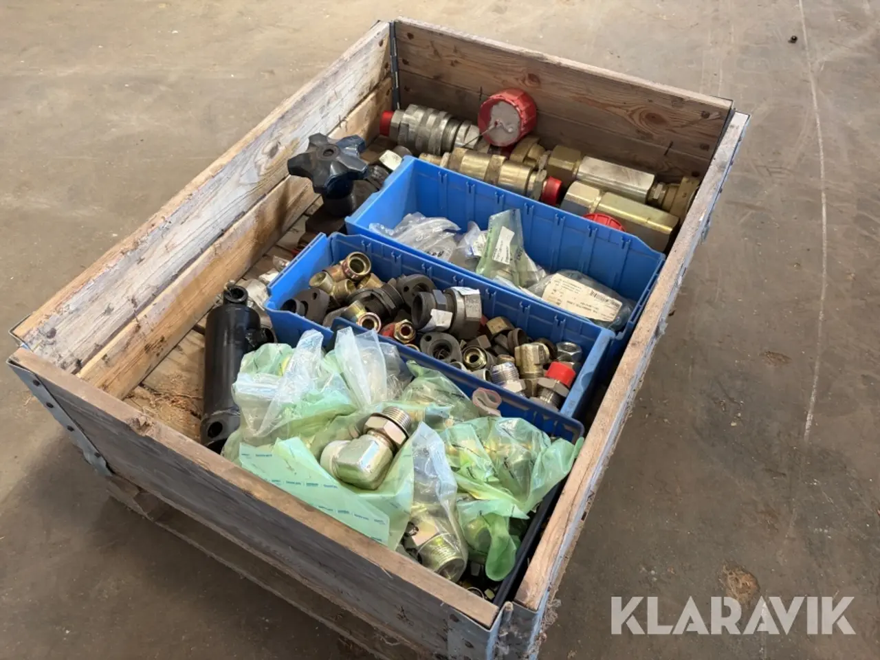 Billede 1 - Hydraulik fittings - 3 kasser