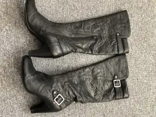 Billi Bi sorte elegante lange støvler