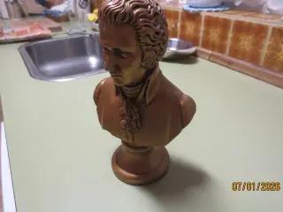 1 stk Mozart Bust Statue