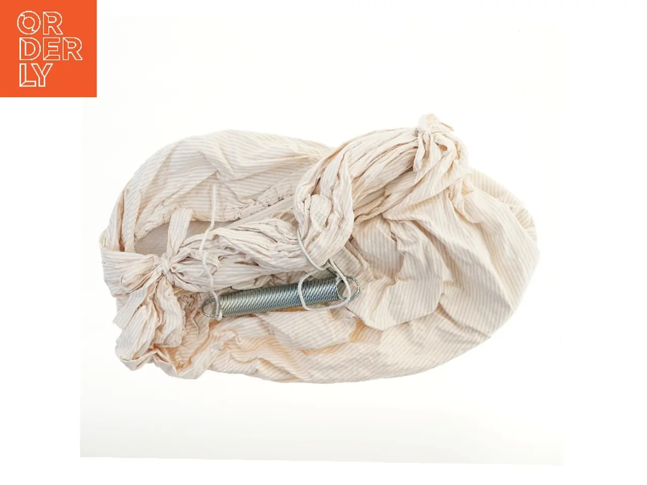 Billede 1 - Stofbabyhængekøje med fjederophæng (str. 80x45 cm)