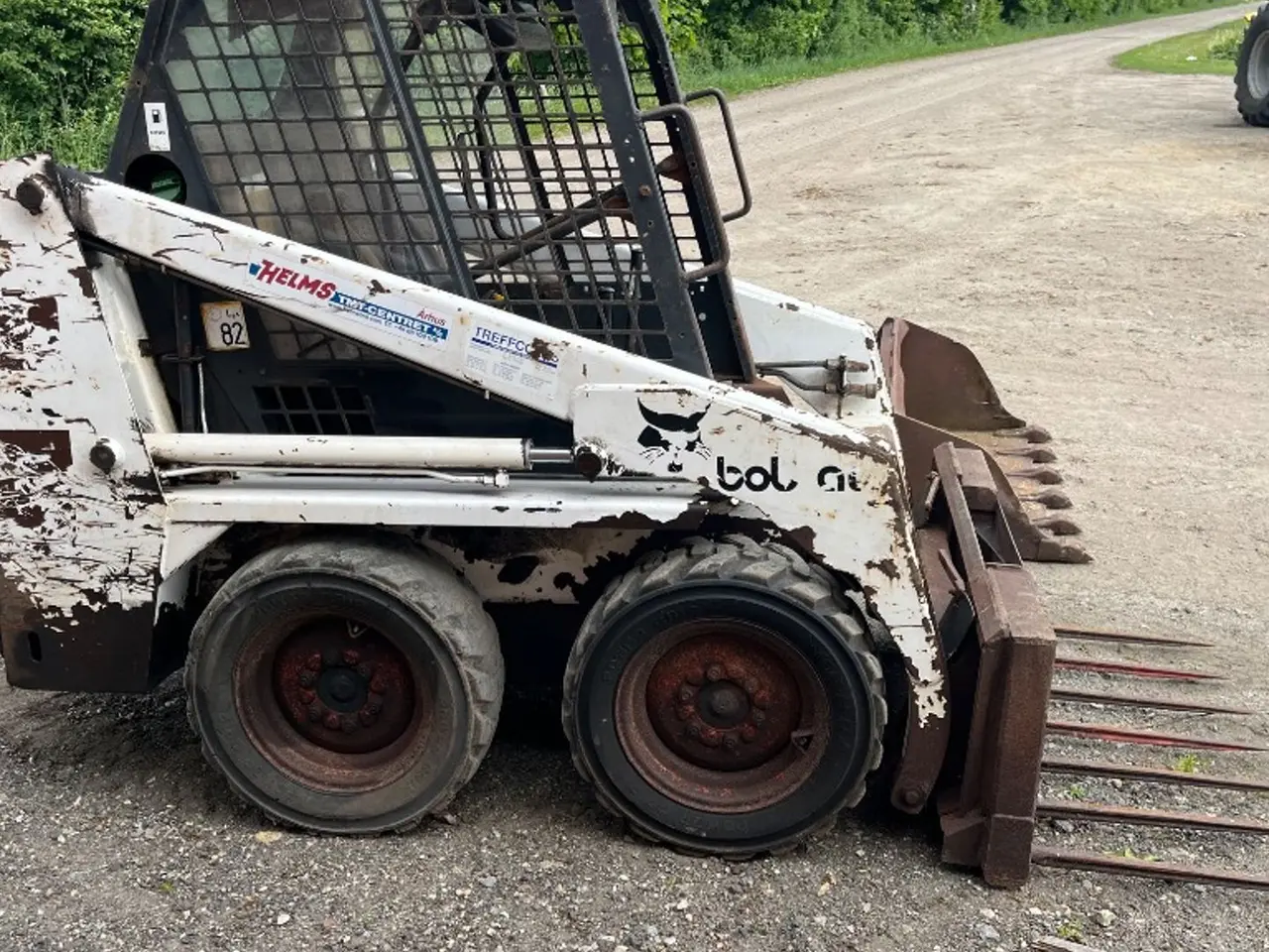 Billede 4 - Bobcat 543 Skrid styret loader