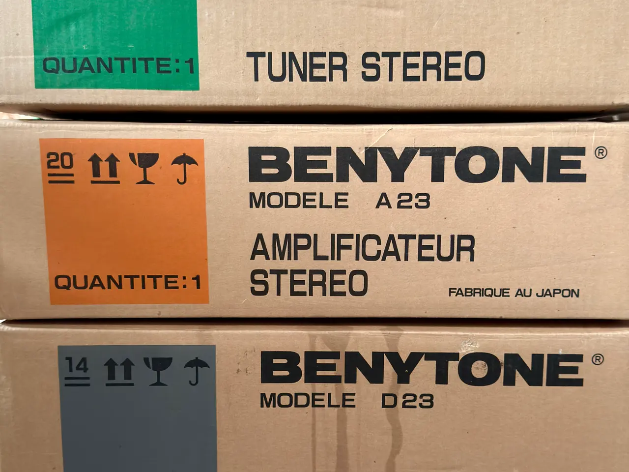 Billede 5 - Benytone NOS stereoanlæg