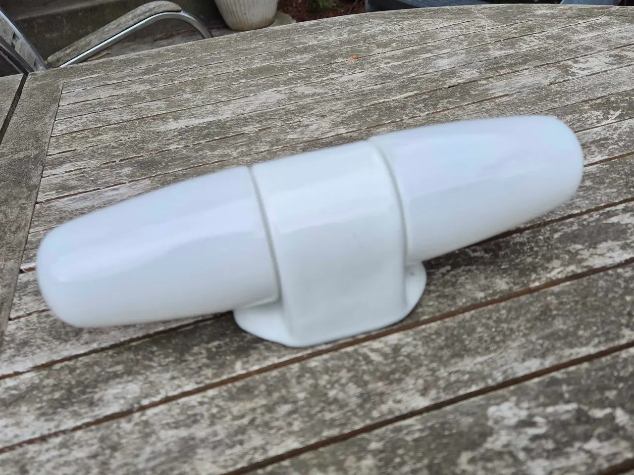 Billede 3 - Hvid Wagenfeld badeværelseslampe model 6068