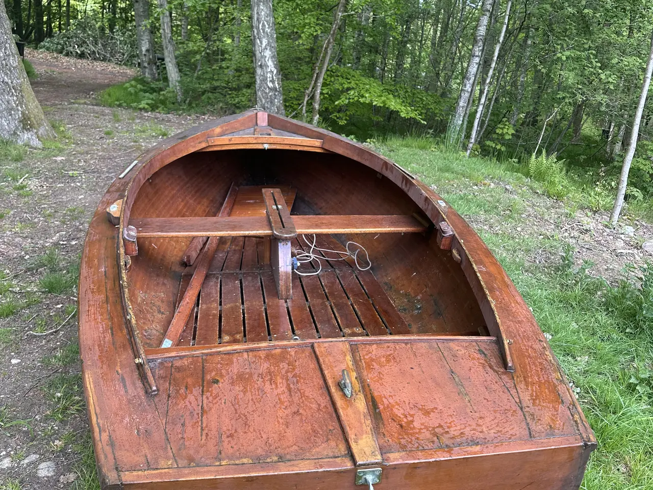 Billede 9 - Nordborg 15 jolle i mahogni 