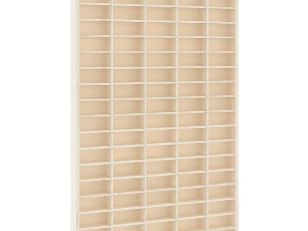 Billede 2 - Samlermontre i træ med 90 rum - væghylde 50,5×4,5×79 cm