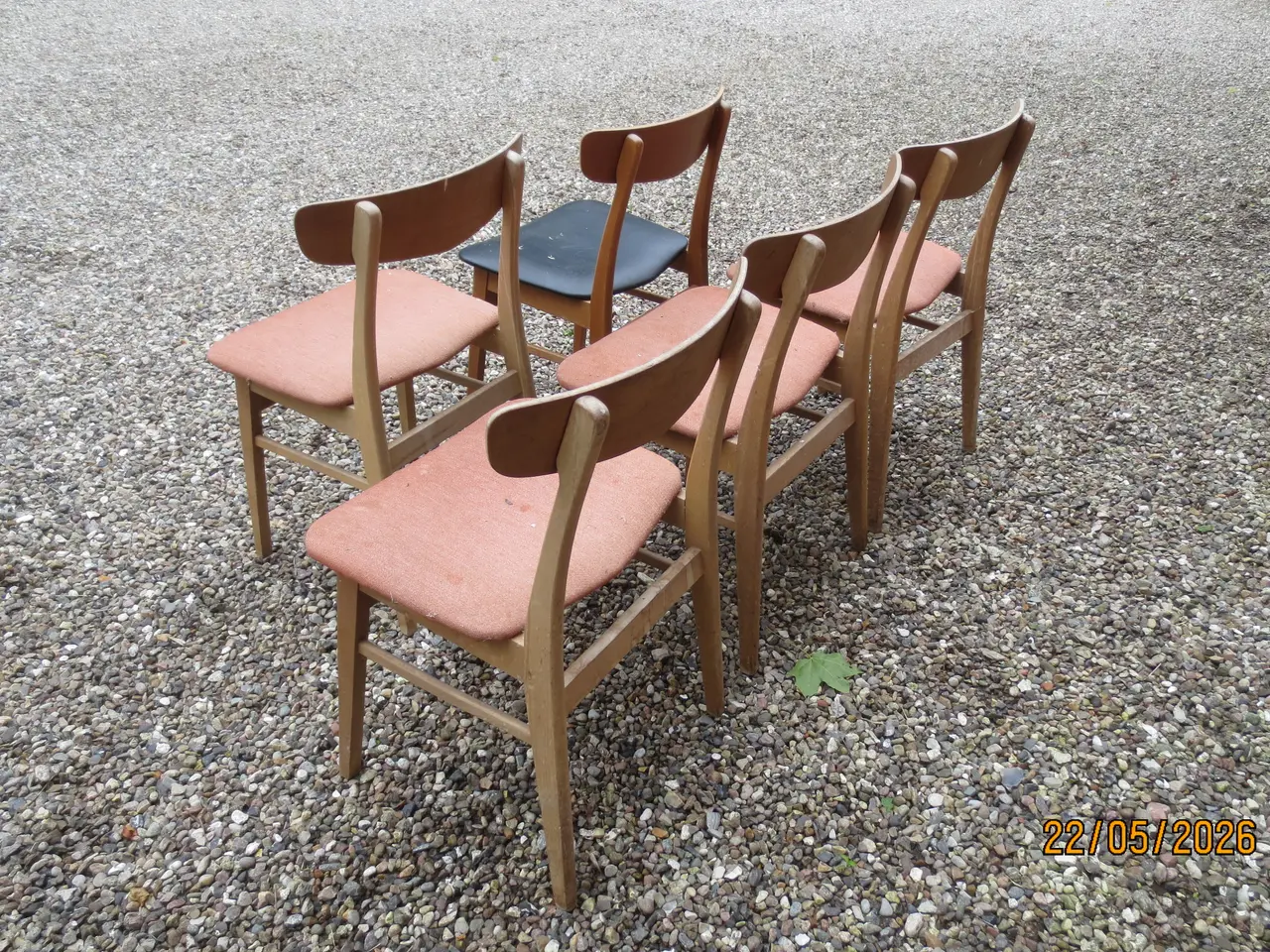Billede 3 - 5 stk Teak Spisestole Findahl
