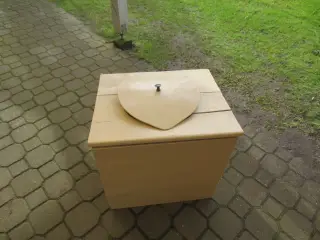 Retro Toilet Kasse / Tønde WC