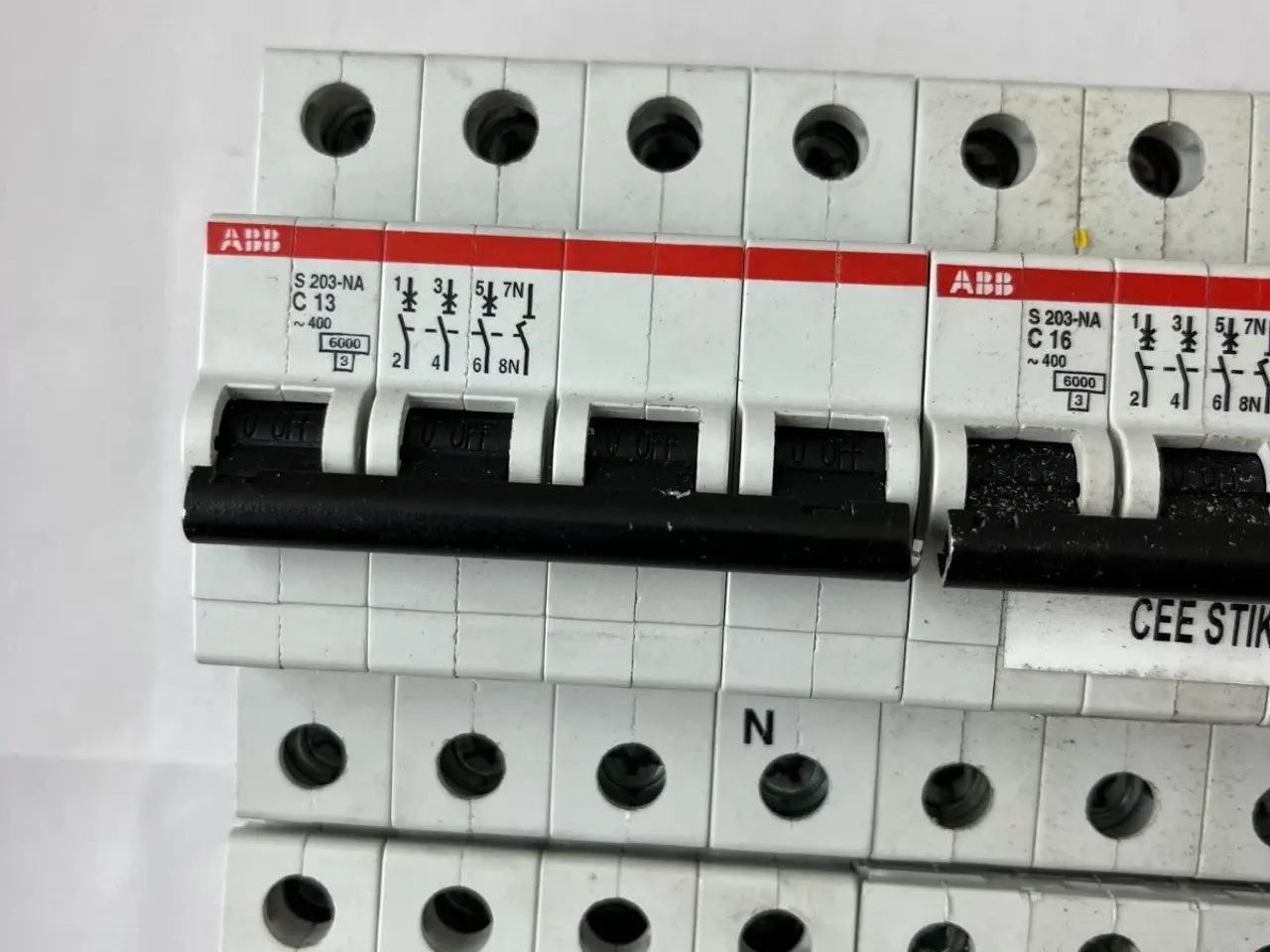 Billede 4 - ABB S203-NA C13 C16 C25 + AEG C25 4-Pole parti
