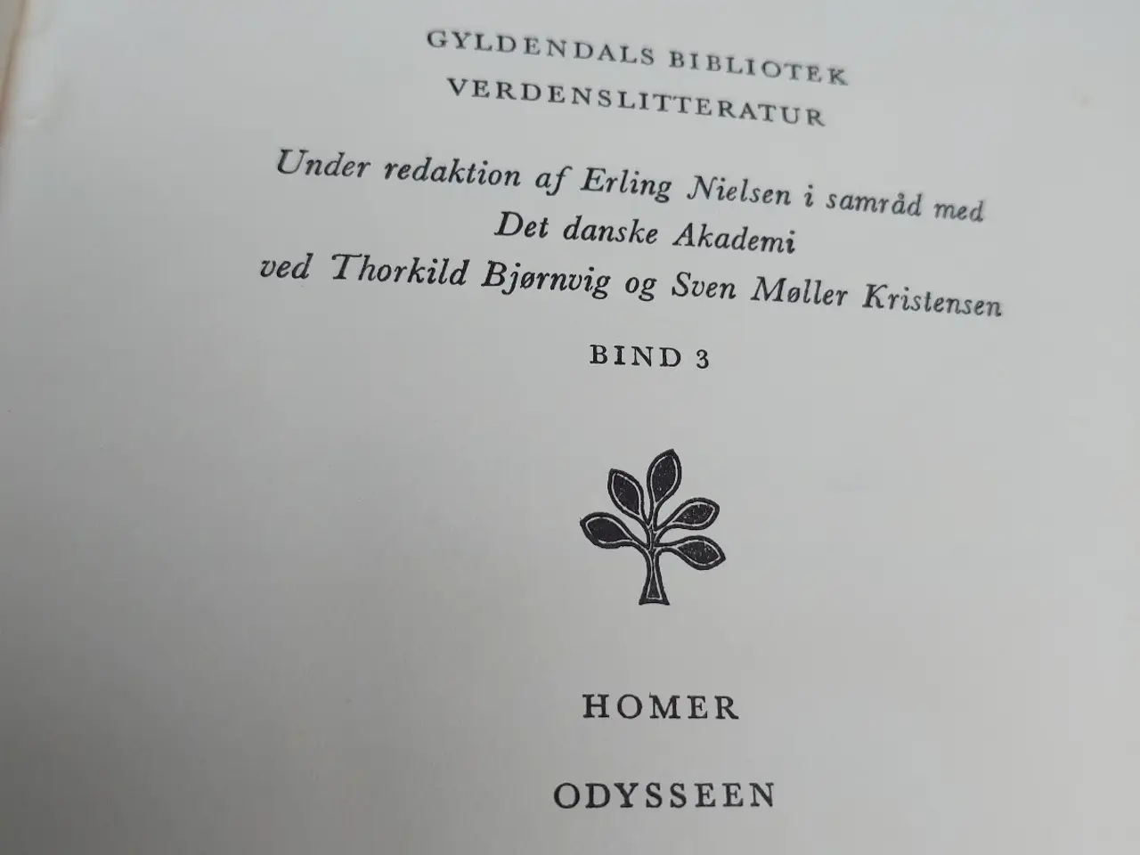 Billede 6 - Odysseen – Homer – Gyldendals Bibliotek, 1966