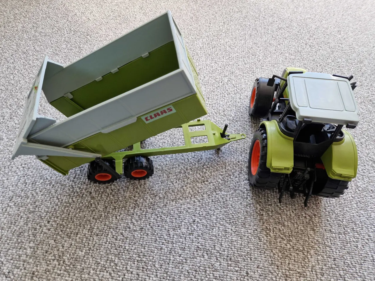 Billede 3 - Traktor med tipvogn 