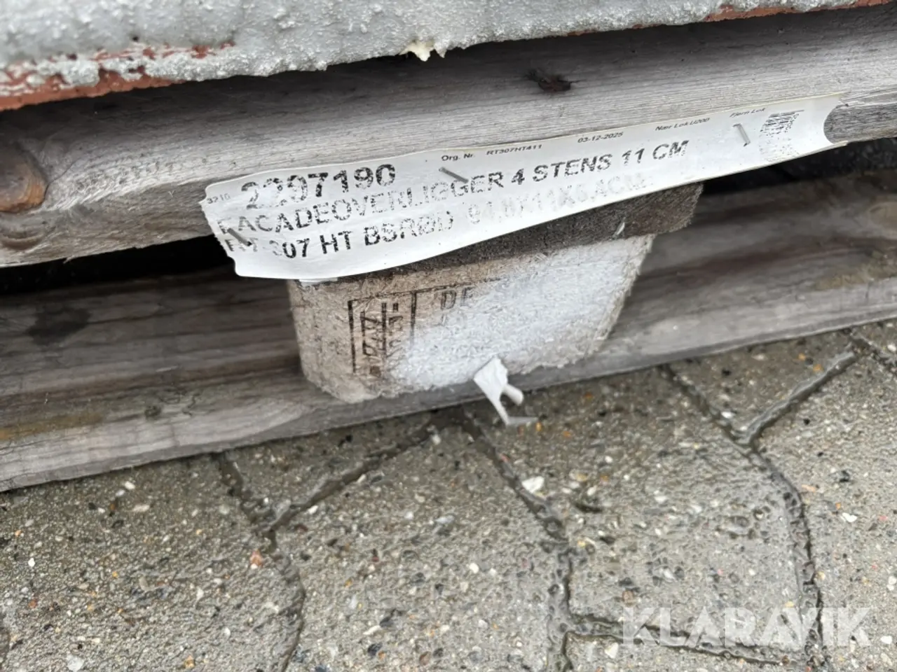 Billede 2 - Overliggere RT-307 HT BS rød 11 Styk