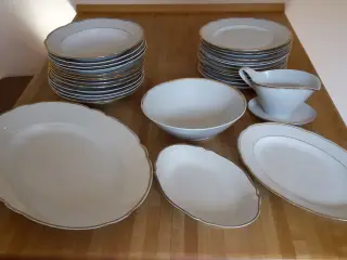 hvid poselæn