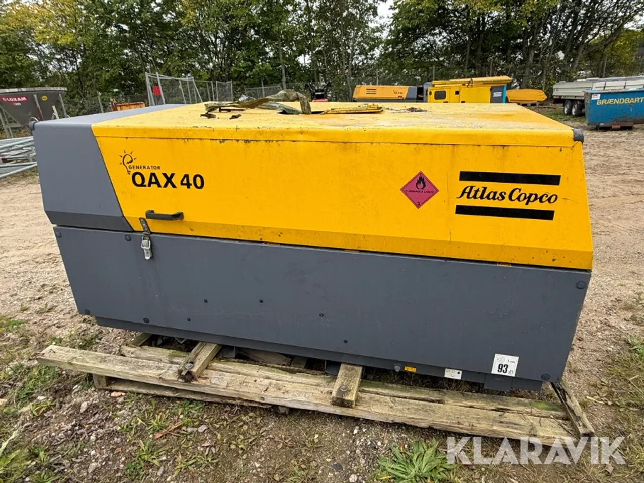 Billede 4 - Generator Atlas Copco Qax 40 reservedele