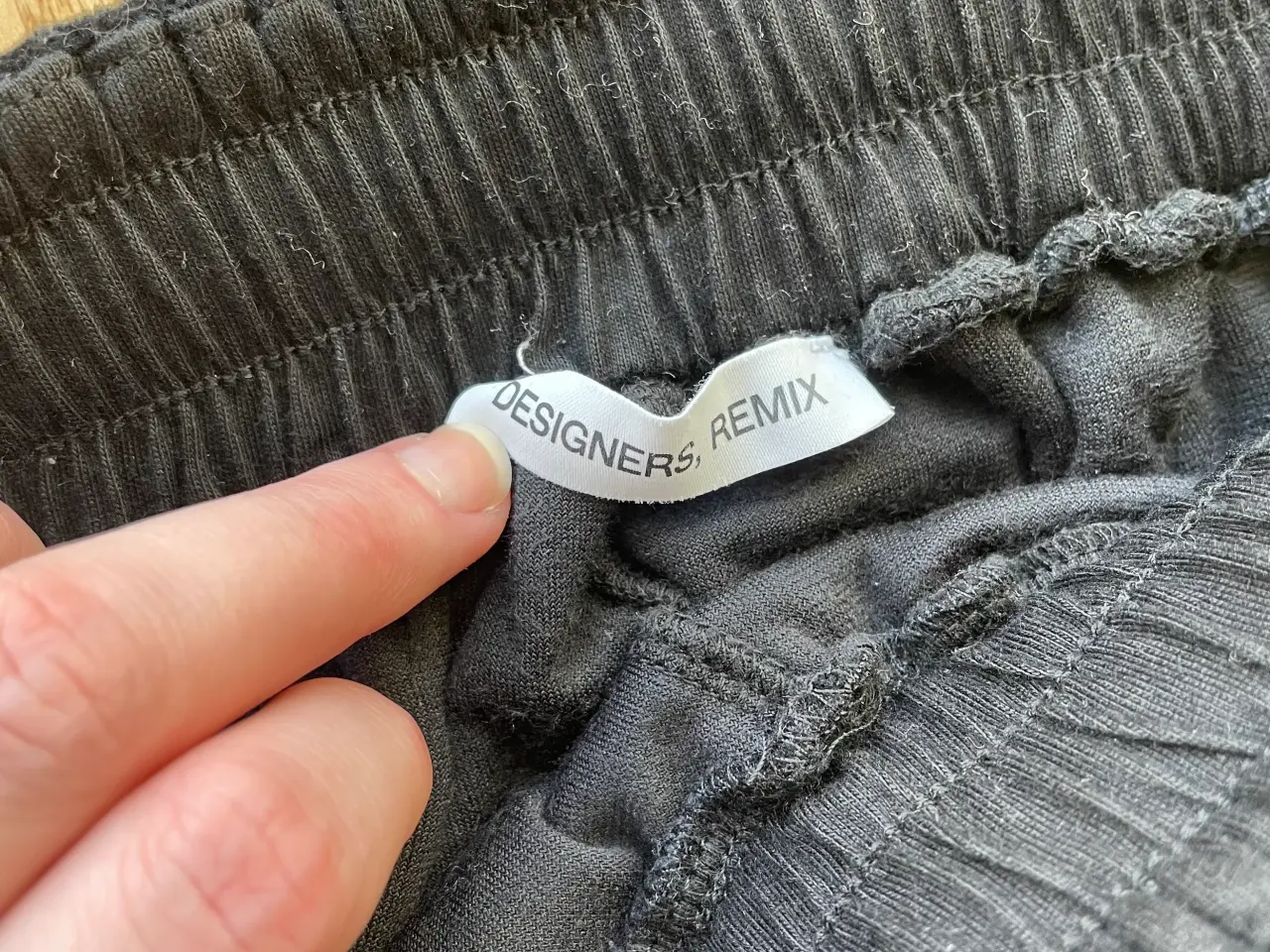 Billede 3 - Designers Remix velour bukser