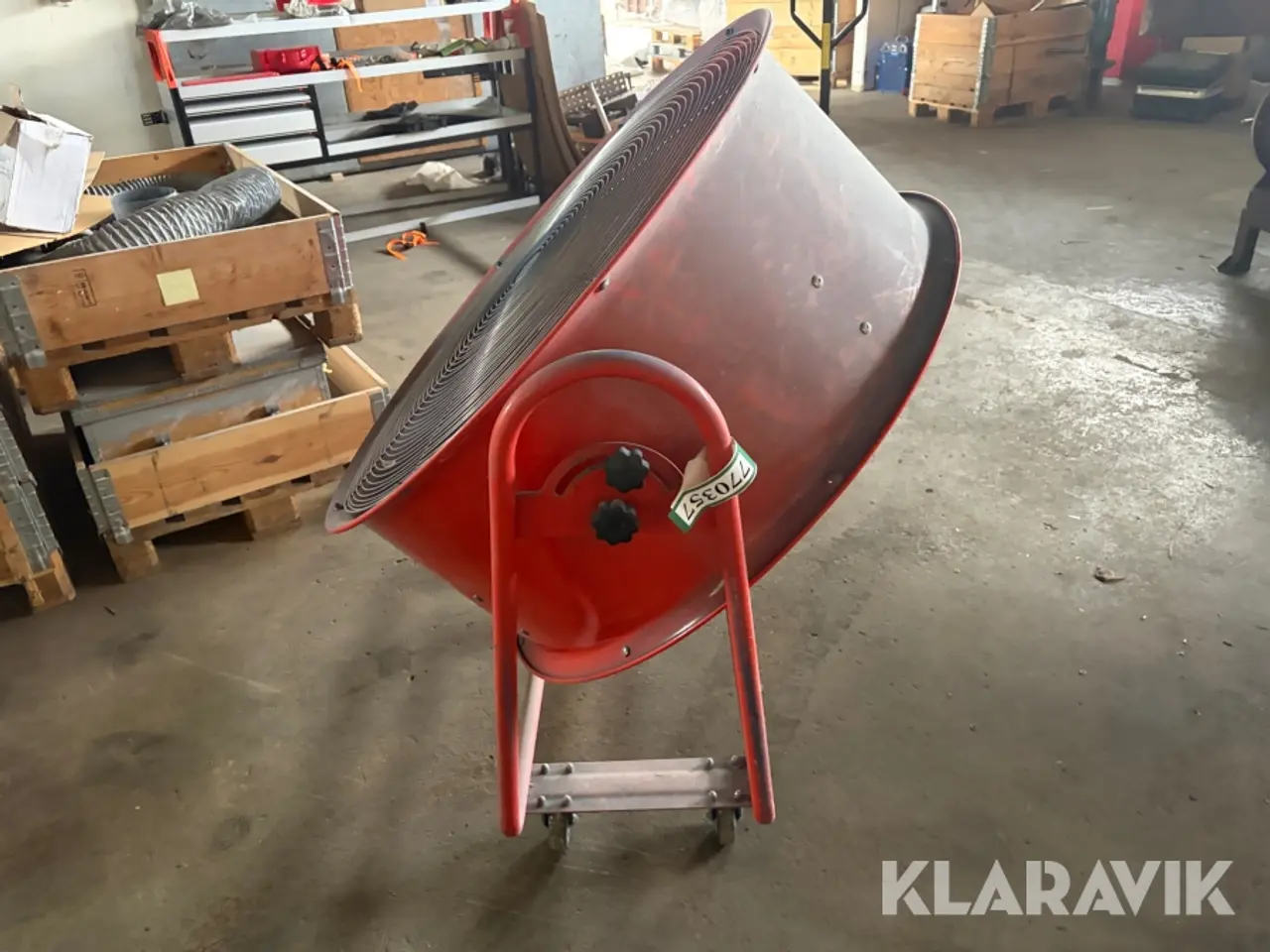 Billede 2 - Mobil industritromleventilator CTF-I-42"