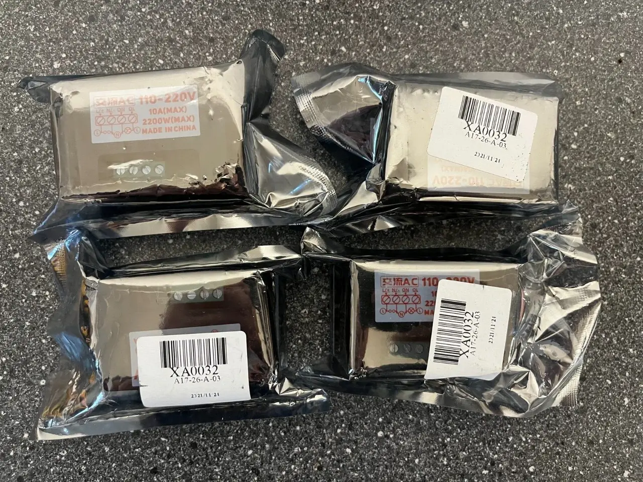 Billede 1 - parti of 4 Brand Time Control relæ Modules AC 100A