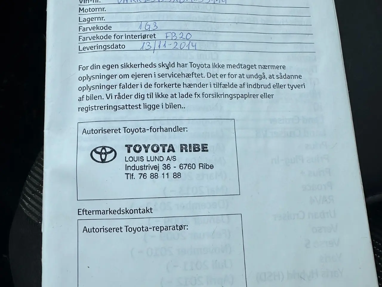 Billede 9 - Toyota Yaris 1,0 VVT-i T1 Van