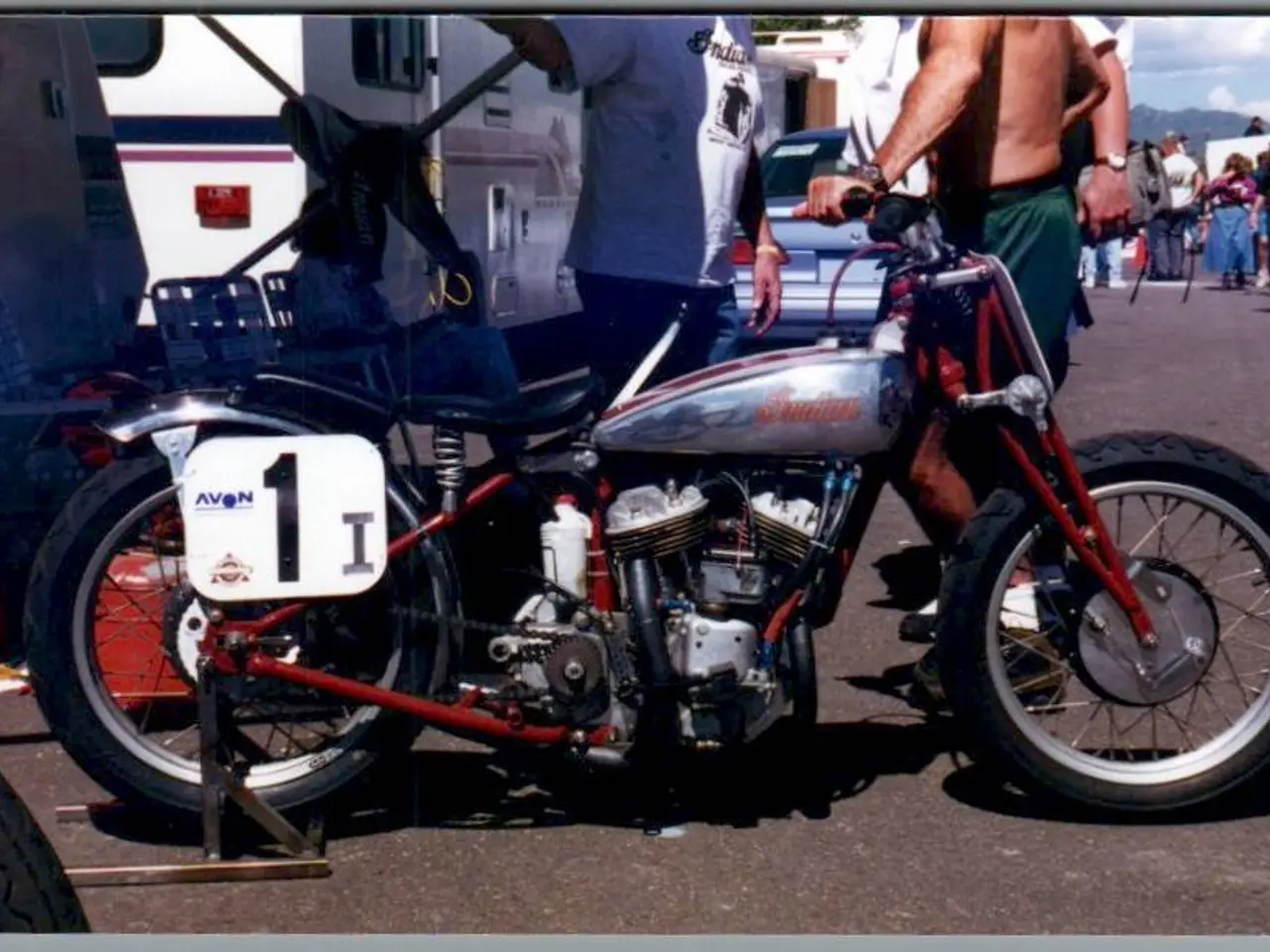 Billede 1 - Motorcykel INDIAN - Foto 15 x 10 cm.