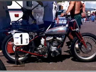 Motorcykel INDIAN - Foto 15 x 10 cm.