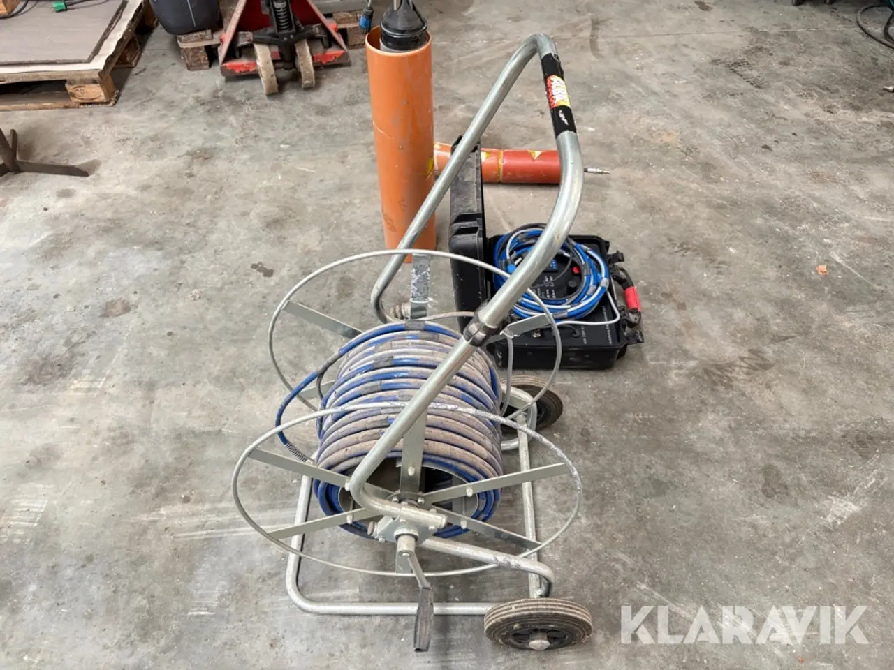 Billede 6 - Kloakrenoveringssystem MultiLining, slangevogn med ca. 40 m luftslange