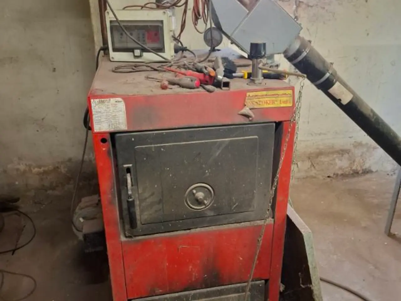 Billede 3 - Dsu stoker type 6, stokerfyr med magasin