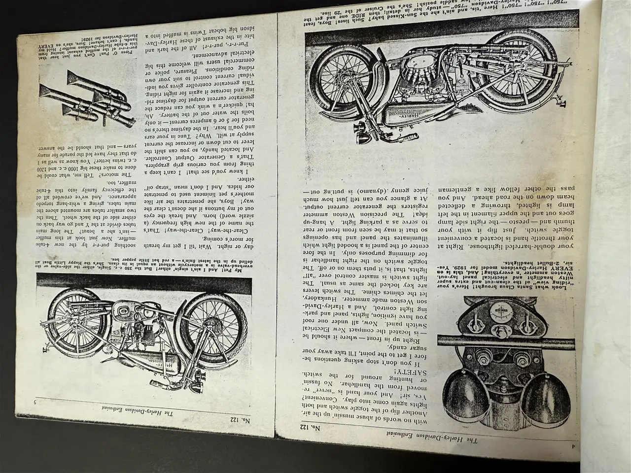 Billede 26 - Harley-Davidson "Flying Twin" Model DL, 45" Side Valve Flathead V-Twin