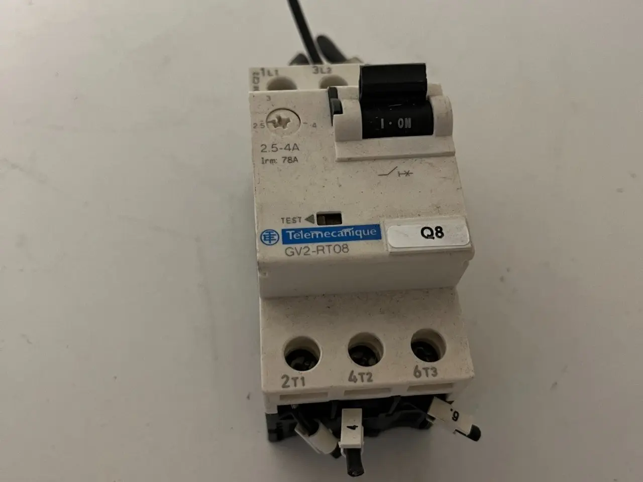 Billede 4 - Schneider Telemecanique GV2-RT08 2.5–4A Motor