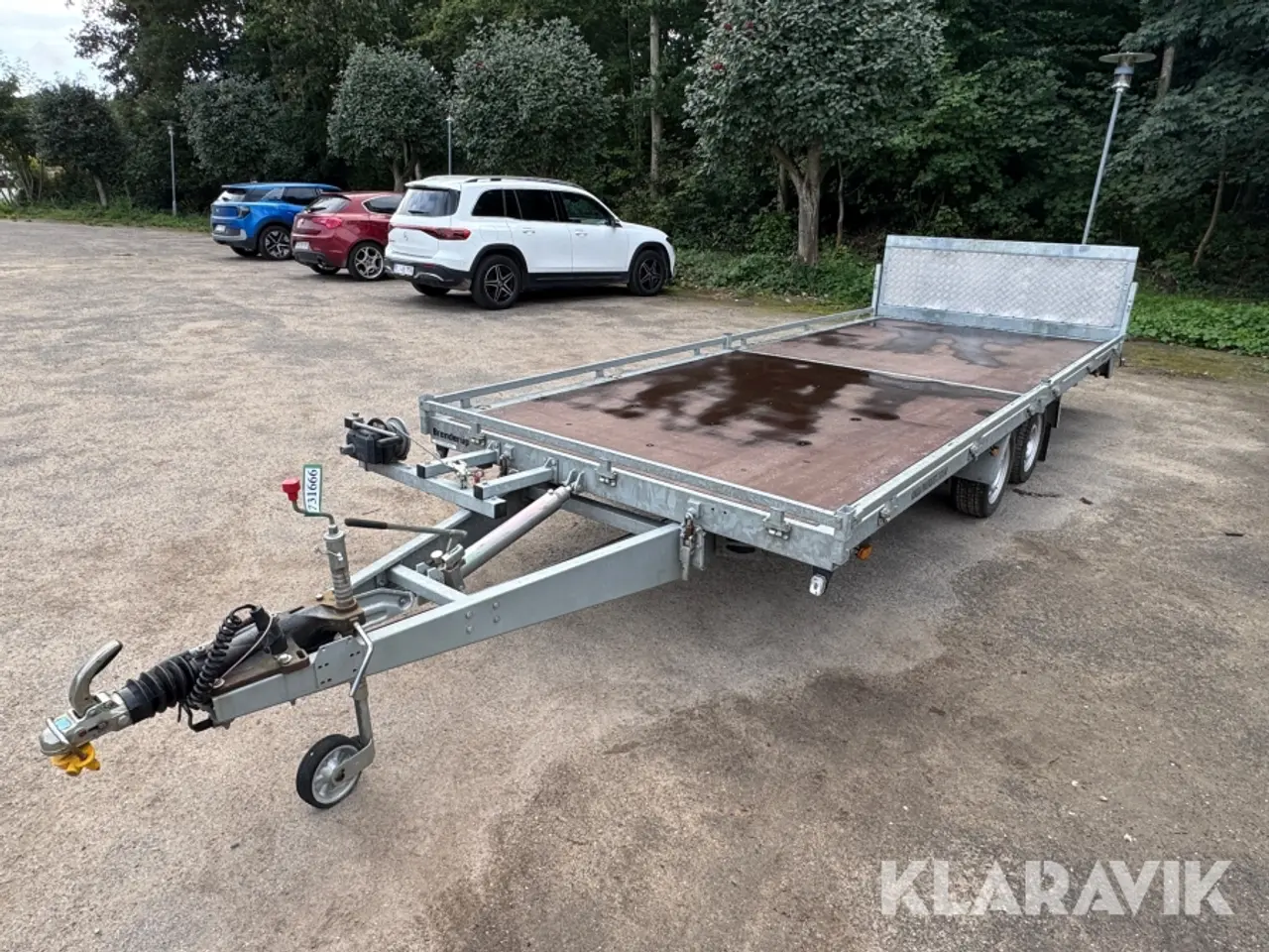 Billede 1 - Trailer Brenderup B26 med tipfunktion