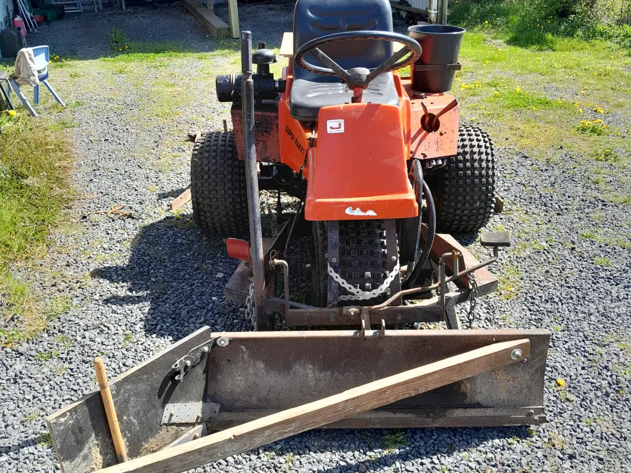 Billede 4 - 3 hjuls havetraktor, veteran